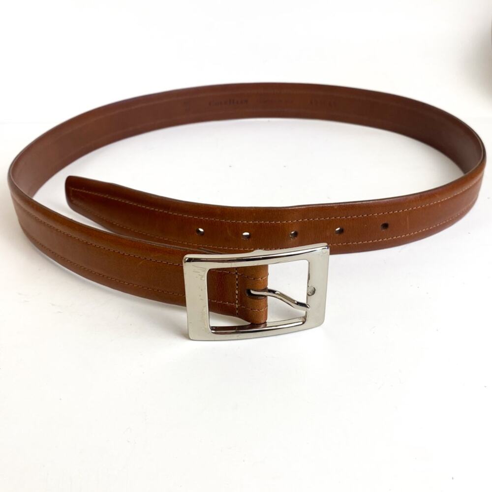 Brown Leather Belt Cole Haan Size 34/85